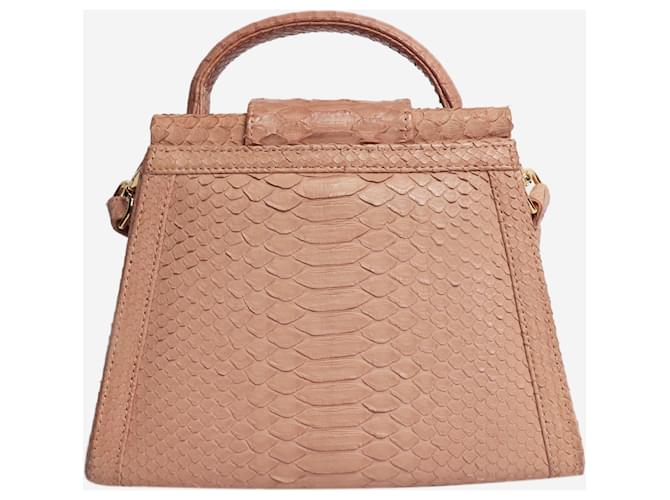 Autre Marque 2way Emma Python Tasche in Rosa Pink - Ansicht 2