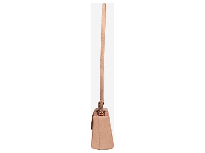 Autre Marque 2way Emma Python Tasche in Rosa Pink - Ansicht 3