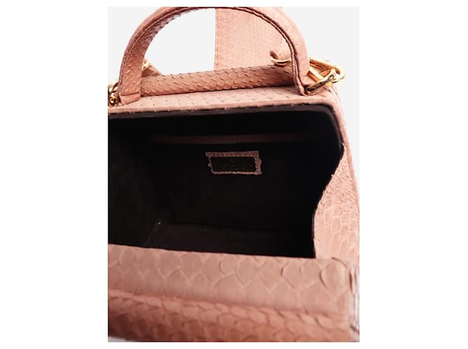 Autre Marque 2way Emma Python Tasche in Rosa Pink - Ansicht 4