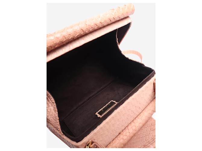 Autre Marque 2way Emma Python Tasche in Rosa Pink - Ansicht 5