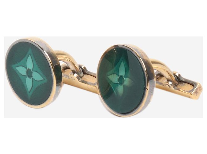Louis Vuitton Gemelli con motivo verde - vista 5