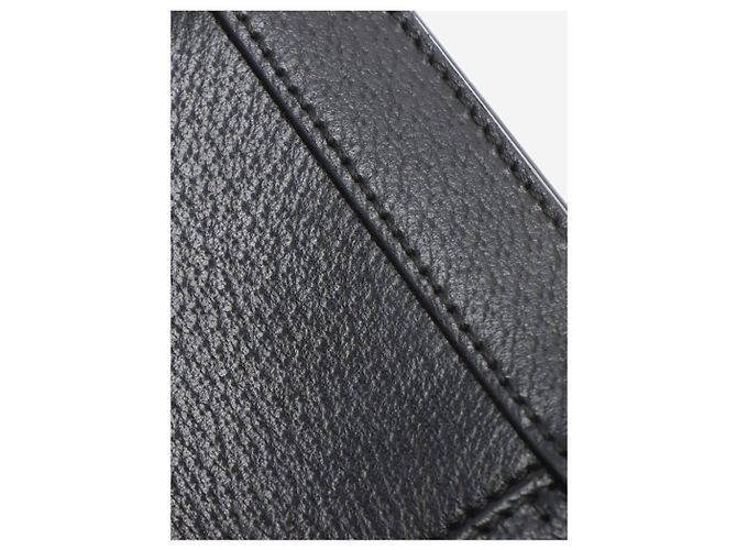 Gucci Bolsa de ombro com corrente em couro Ophidia preto - vista 14