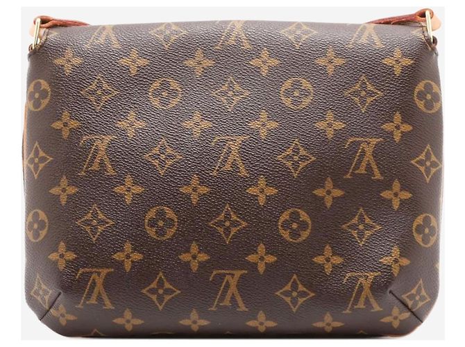 Louis Vuitton Bolso bandolera Monogram Musette Tango vintage 2001 marrón - vista 2