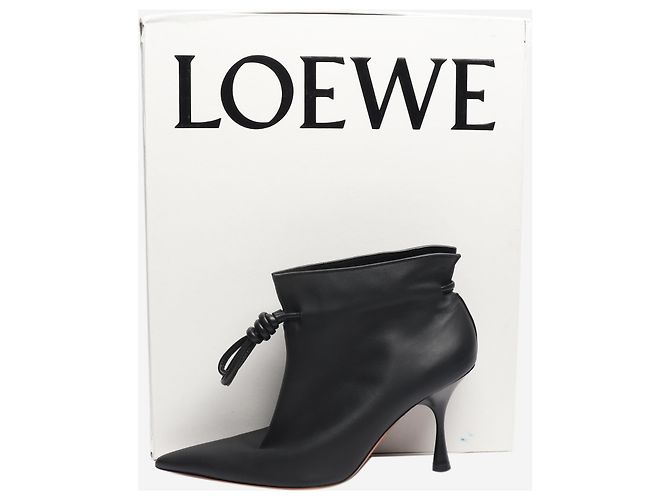 Loewe Botines de cuero negro Flamenco - talla EU 38 - vista 6