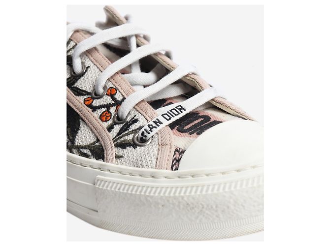 Christian Dior Mehrfarbig bestickte Sneaker - Größe EU 37 Mehrfarben - Ansicht 4
