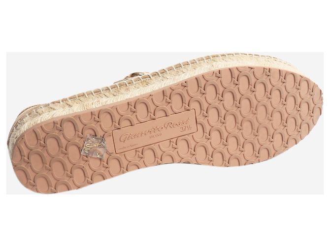 Gianvito Rossi Espadrilles in scamosciato marrone - taglia EU 37.5 - vista 5