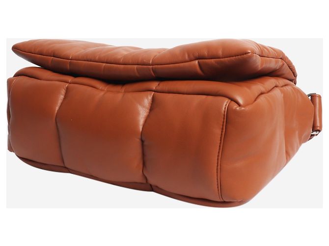 Autre Marque Borsa a tracolla imbottita in finta pelle Wanda marrone - vista 5
