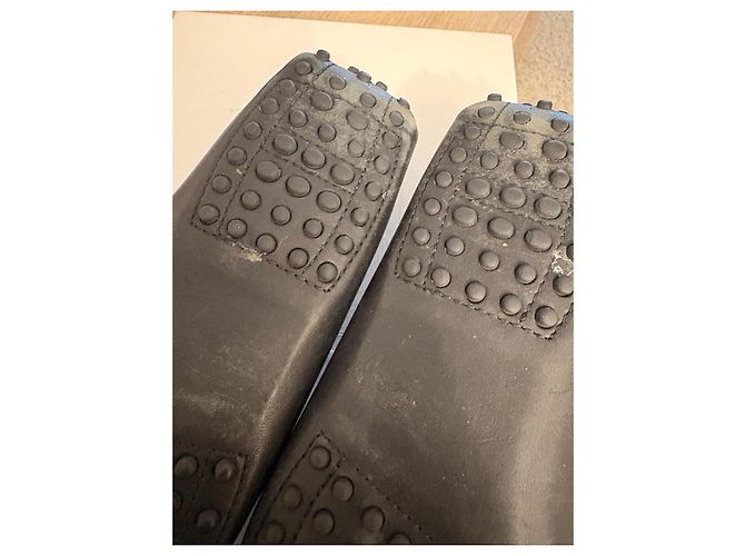 Tod's Gommino Mocassini in pelle nera Nero - vista 8