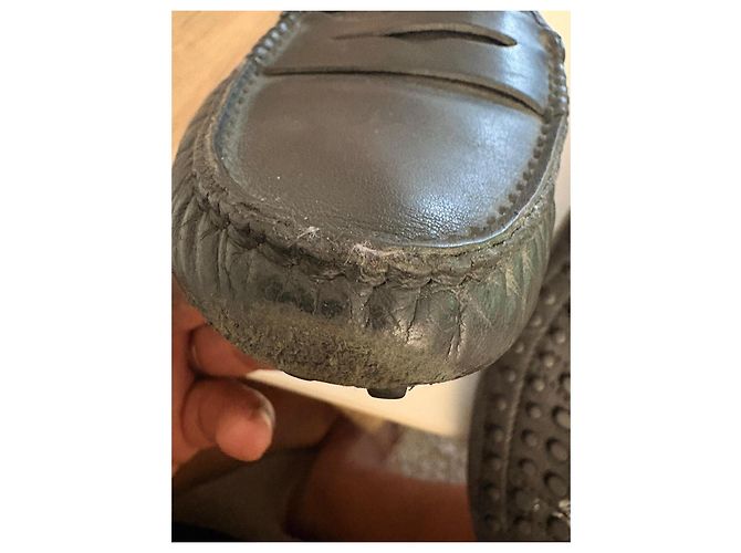 Tod's Gommino Mocassini in pelle nera Nero - vista 9