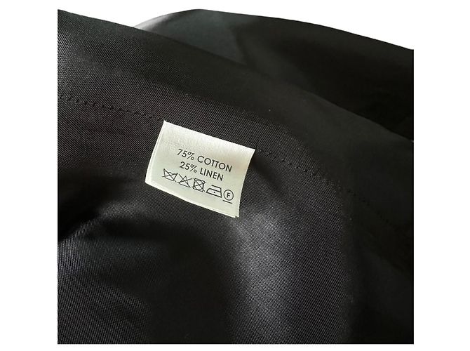 Dries Van Noten Vestido de rayas sin mangas con adornos Negro Blanco Dorado - vista 10