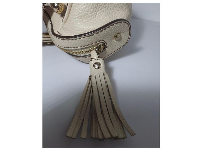 Lancel Borsa in pelle ecru Beige - vista 12