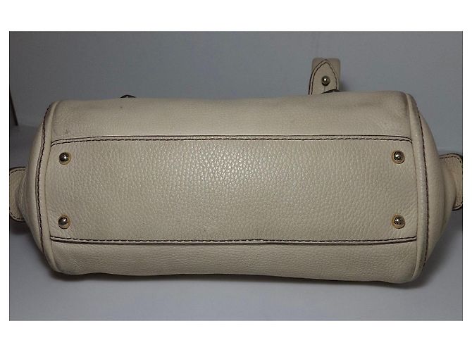 Lancel Borsa in pelle ecru Beige - vista 13