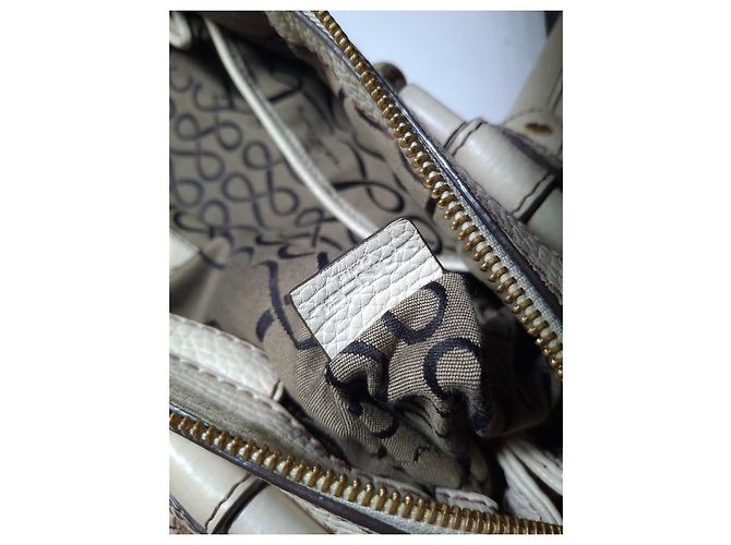 Lancel Borsa in pelle ecru Beige - vista 18