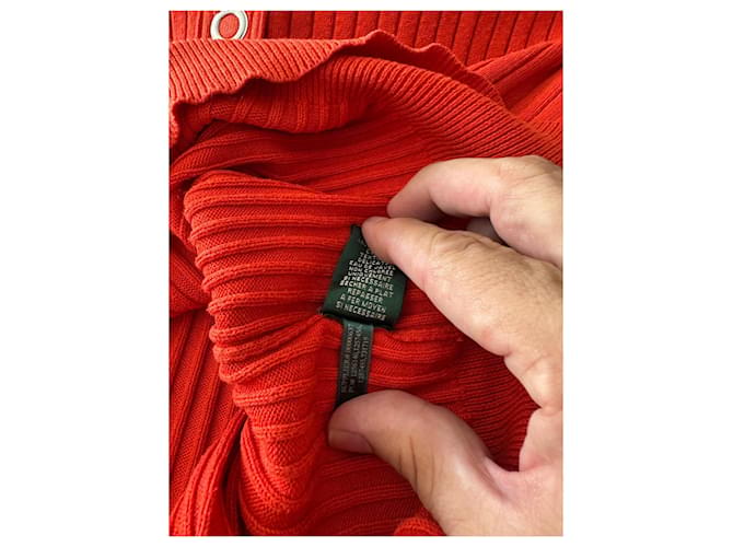 Ralph Lauren Lauren Active Strickpullover Orange Rot - Ansicht 9