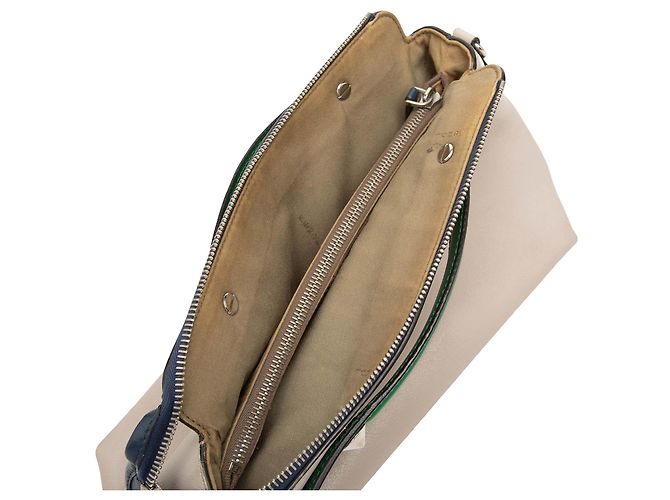 Borsa Fendi Beige Medium Tricolor Leather By The Way - vista 5