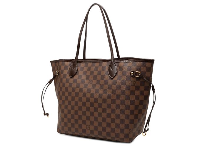 Louis Vuitton Braun Damier Ebene Neverfull MM - Ansicht 2