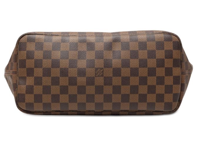 Louis Vuitton Braun Damier Ebene Neverfull MM - Ansicht 3
