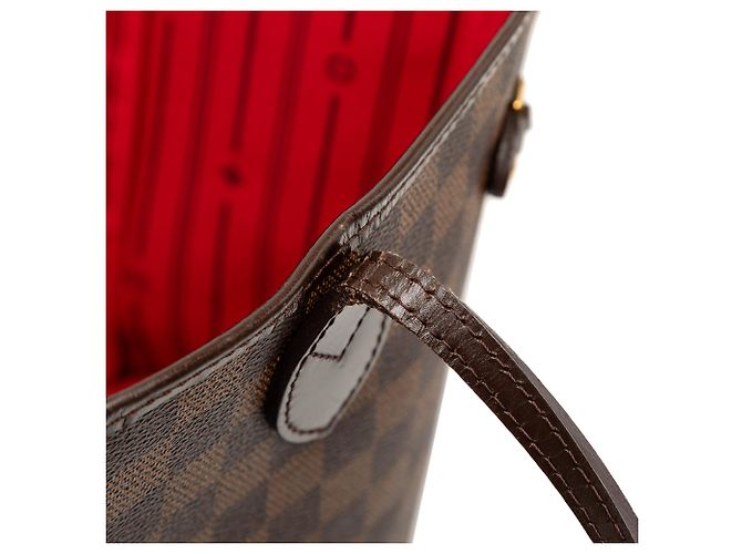 Louis Vuitton Braun Damier Ebene Neverfull MM - Ansicht 7
