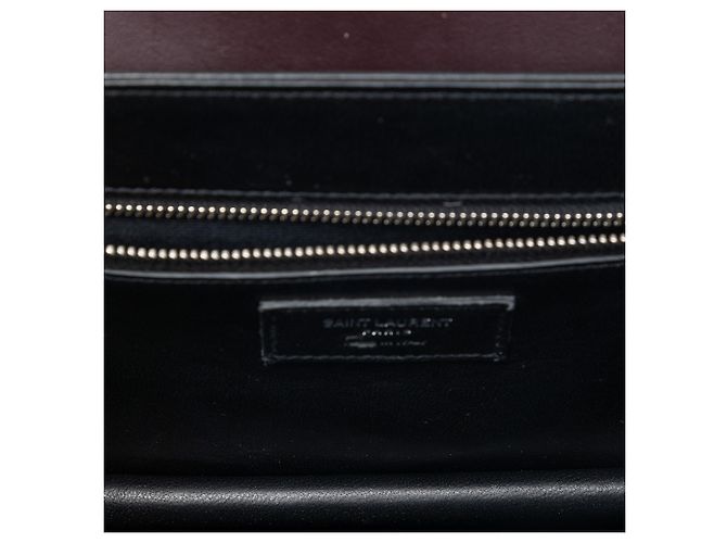 Borsa a mano Babylone in pelle marrone Saint Laurent Marrone scuro - vista 5