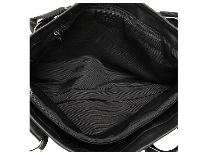 Salvatore Ferragamo Ferragamo Gancini Canvas Tote in Schwarz - Ansicht 4