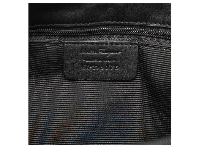 Salvatore Ferragamo Ferragamo Gancini Canvas Tote in Schwarz - Ansicht 5