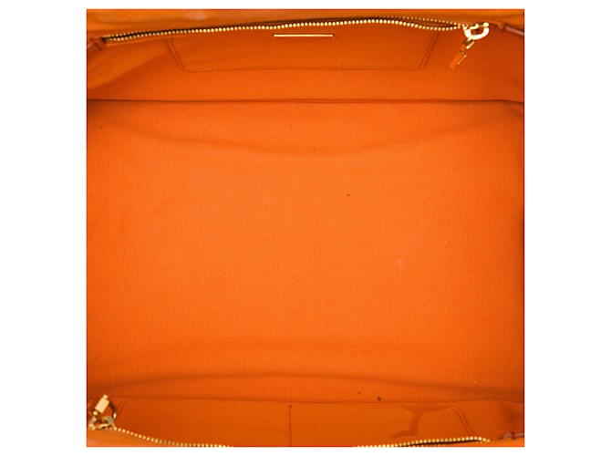 Borsa Prada Orange Canvas Canapa Bijoux Arancione - vista 4
