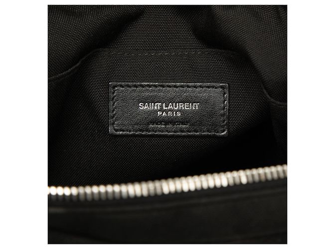 Borsa a tracolla Rivington in tela nera Saint Laurent Nero - vista 5