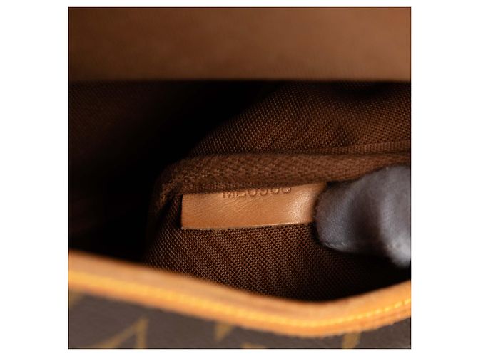 Louis Vuitton Marrone Monogram Saumur 30 - vista 6