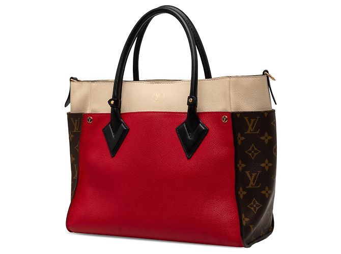 Twist Louis Vuitton Red Monogram On My Side MM Roja - vista 2