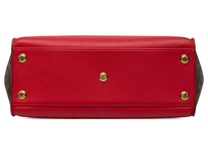 Twist Louis Vuitton Red Monogram On My Side MM Roja - vista 3