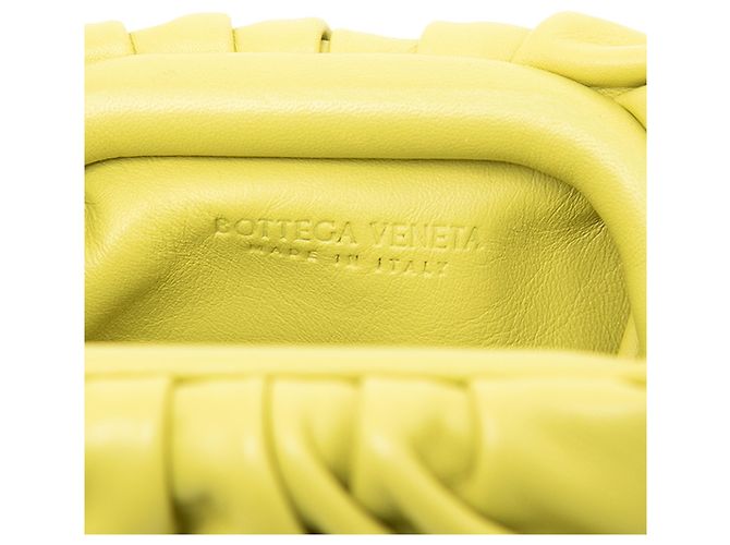 Bottega Veneta Borsa a tracolla The Extra Mini in agnello verde Verde chiaro - vista 5