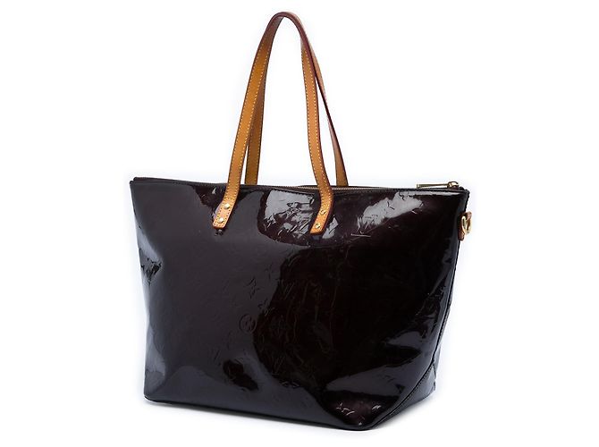 Louis Vuitton Purple Monogram Vernis Bellevue GM Porpora - vista 2