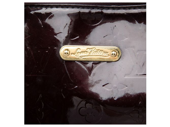 Louis Vuitton Purple Monogram Vernis Bellevue GM Porpora - vista 5
