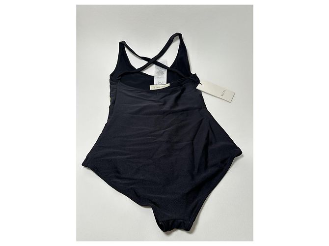 Gucci Sparkling Stretch Badeanzug Schwarz XS Mehrfarben - Ansicht 4