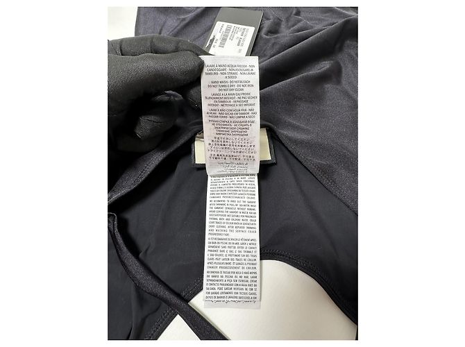 Gucci Sparkling Stretch Badeanzug Schwarz XS Mehrfarben - Ansicht 8