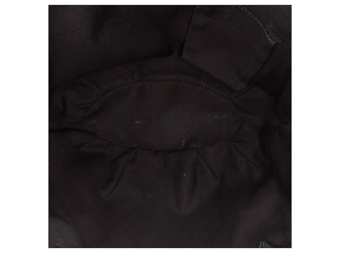 Borsa Abbey D Ring in tela GG nera Gucci Nero - vista 4
