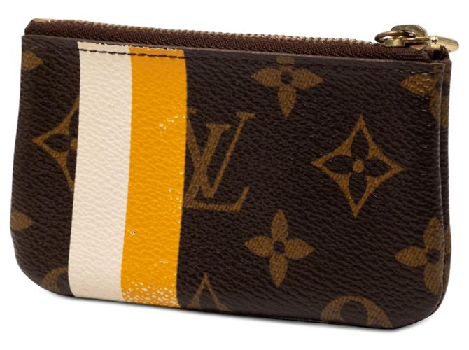 Pochette Clés Monogram Groom marrón Louis Vuitton Castaño - vista 2