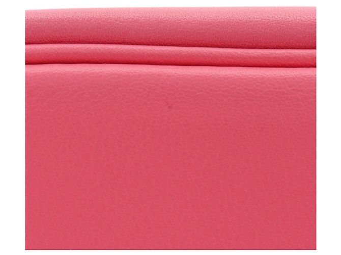 Hermès Bolide 27 in pelle Swift rosa - vista 21