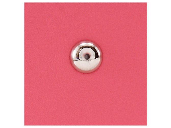 Hermès Bolide 27 in pelle Swift rosa - vista 24