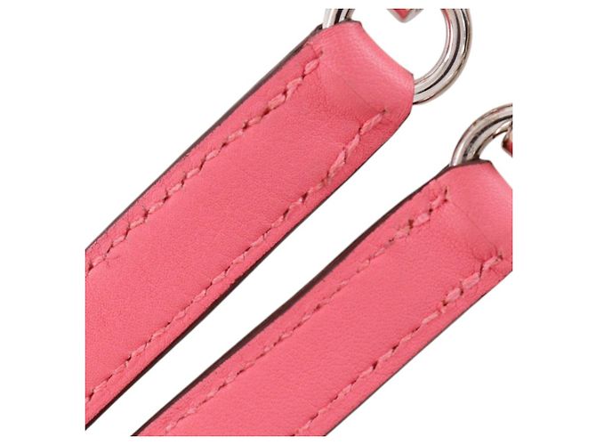 Hermès Bolide 27 in pelle Swift rosa - vista 32