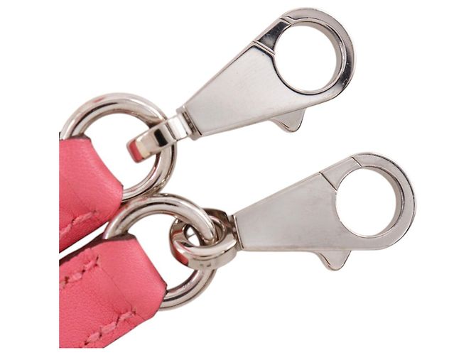 Hermès Bolide 27 in pelle Swift rosa - vista 35