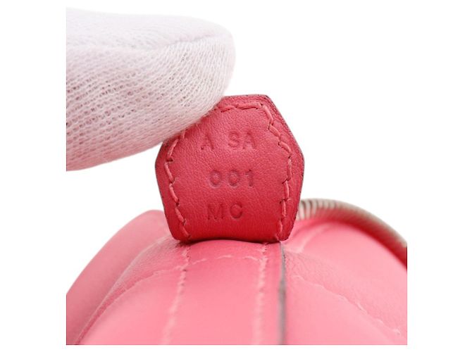 Hermès Bolide 27 in pelle Swift rosa - vista 7