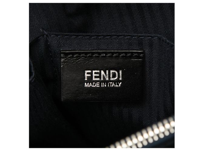 Fendi 2Jours Satchel aus Leder in Schwarz Größe Medium - Ansicht 5