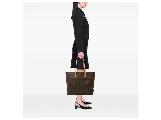 Louis Vuitton Cabas Alto Monogram Marrone - vista 6