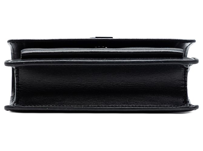 Cartera con cadena Saint Laurent Black Mini Calfskin Monogram Sunset - vista 3