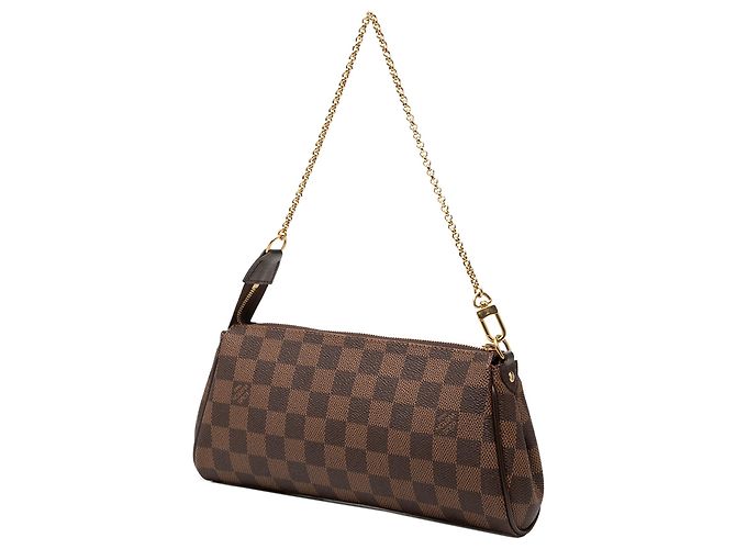 Louis Vuitton Marrone Damier Ebene Eva - vista 2