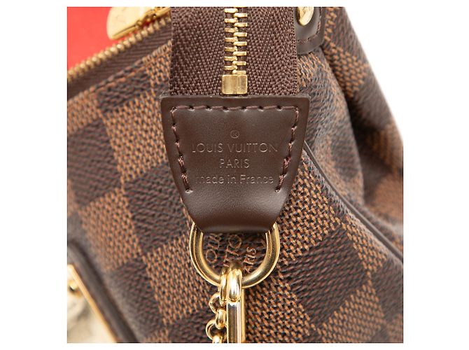 Louis Vuitton Marrone Damier Ebene Eva - vista 5
