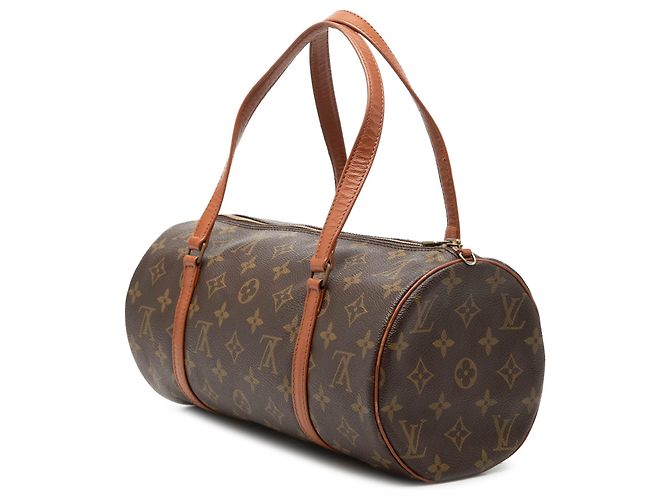 Louis Vuitton Marrone Monogram Papillon 30 - vista 2