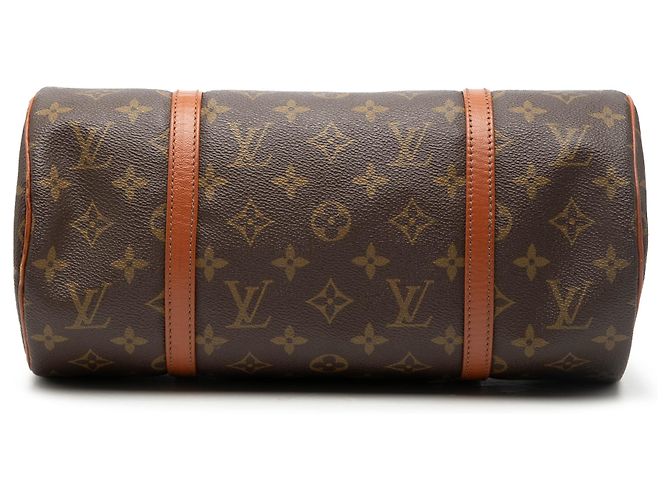Louis Vuitton Marrone Monogram Papillon 30 - vista 3