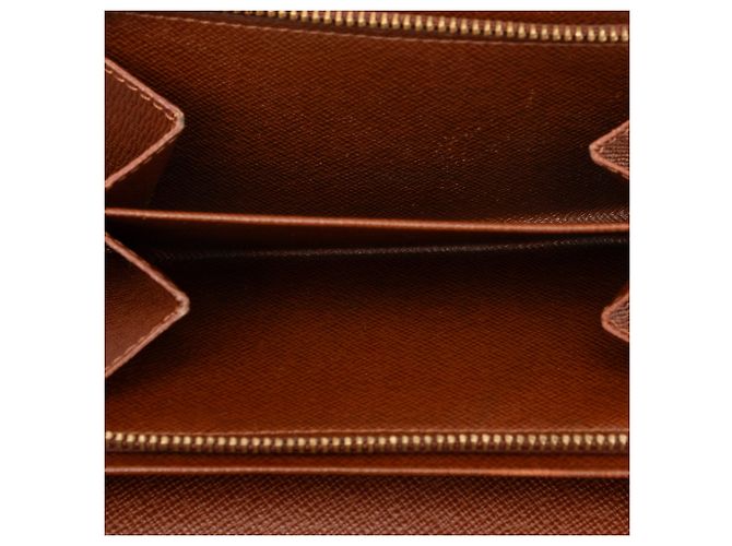 Cartera Louis Vuitton Porte Monnaie Tresor Marrón Monogram Castaño - vista 5